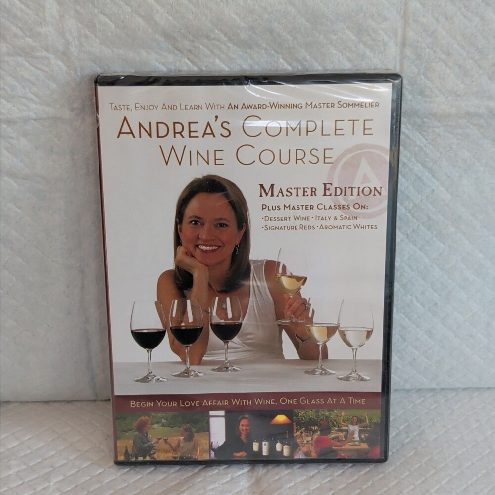 Andrea's Complete Wine Course for Everyone DVD (Andrea Robinson)